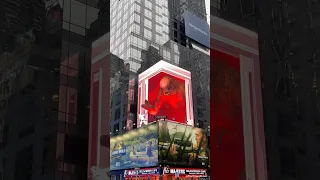 Jurassic World Rebirth Times Square 3D Billboard Last Jurassicworld Video Jurassicworldrebirth 