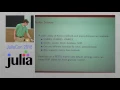 PETSc jl Interfacing an Enormous C Sparse-Matrix Library Jared Crean JuliaCon 2016