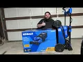 Kobalt 40v push lawnmower unboxing and review