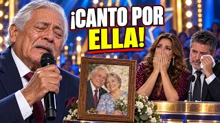 😭 Un Viudo de 79 Años Cantó para su Esposa Fallecida… Todo el Jurado Terminó Llorando
