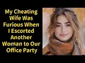 My Cheating Wife Lost It When I Arrived at Our Office Party with Another Woman