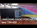 Unboxing the TSR 820 Portable Radio