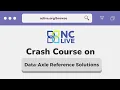 Crash Course On Data-Axle Reference Solutions