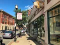 Riding through the streets of Gardner Ma -- Riding with Ernie