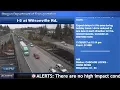 ODOT traffic cams Wednesday evening before Thanksgiving