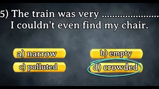 حل امتحان على الوحدة الاولى والثانية انجليزى اولى ثانوى ترم اول 