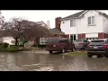 High waves from Lake Saint Clair cause flooding