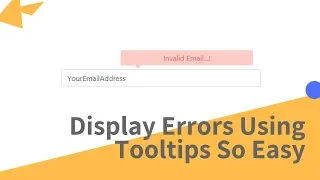 How to Display Error Message to User