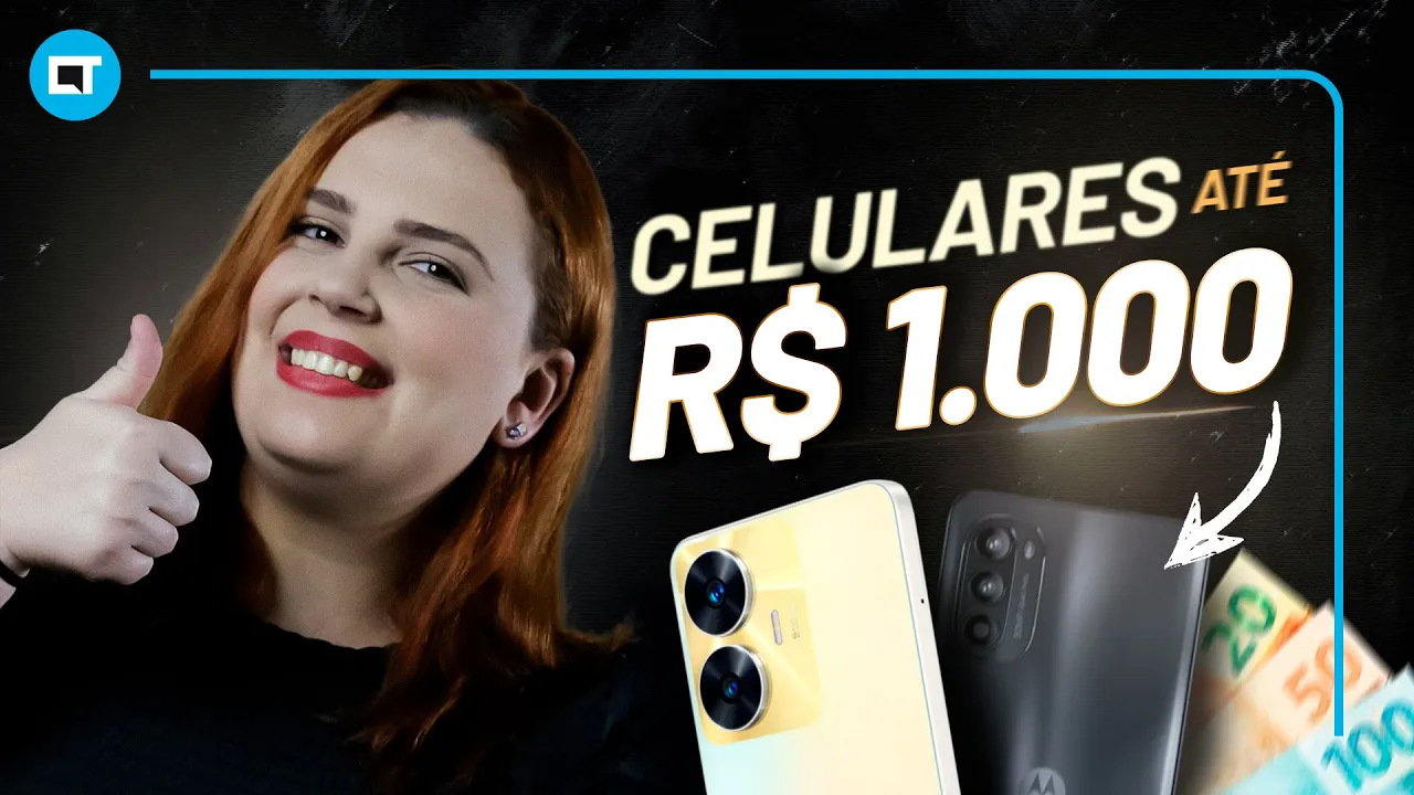 Os melhores celulares para comprar até R$ 1.000