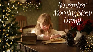 A Slow November Morning at Our 100-Year-Old Home | Cozy Family Moments & Early Christmas Feeling