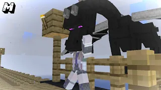 Minecraft Vore Animation Human-Eating Dragon