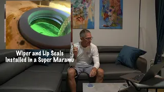 For the Amel SM and Amel 54 owners!  Silicone Bow Thruster Seals