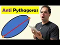 Anti Pythagoras 2 the Line Ellipse and Infinite Triplets
