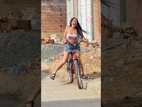 La broma 😛 de la bici 🚲 #funny