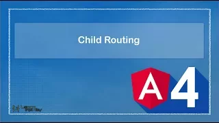 Angular 4 Part 10 - Child Routing