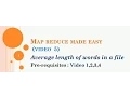 Average length of words MAP REDUCE HADOOP MADE EASY - 5