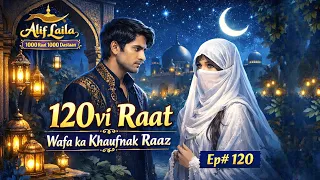 alif laila ep 120 120vi raat chachri behn ki maut aur wafa ka raaz urdu story arabian nights