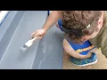 Valspar Porch Floor Patio Anti-Skid paint dark gray