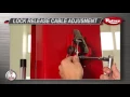 90 Second Know How Lock Release Cable Adjustment