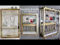 Affordable Hanging Jewelry Organizer DIY Kelsley Nicole