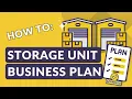 Self Storage Business Plan 5 Key Steps to Securing Funding Free Template
