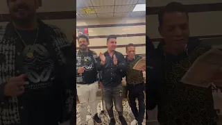 اخواتي الكبار النجم طارق الشيخ والنجم اسماعيل الليثي من دبي احلي استقبال مطعم بحة 2023 
