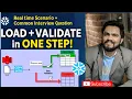 Snowflake Automate Data Load Validation in Single Step Real-Time Interview Scenario