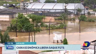 Caixa libera saque calamidade do FGTS para moradores de Luiz Alves (66)