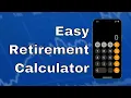Easy Retirement Calculator How Much You Will Need To Retire
