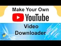 How to make Youtube Downloader using Python Complete Project with Practical Mr GURU