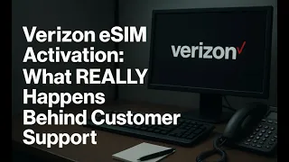 Verizon eSIM Activation - What REALLY Happens Behind Customer Support Full Behind-the-Scenes Guide