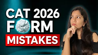 Don't Fill CAT 2026 Form Before Watching This