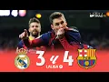 Real Madrid 3 x 4 Barcelona (Messi Hat-Trick) ● La Liga 13/14 Extended Goals \u0026 Highlights ᴴᴰ