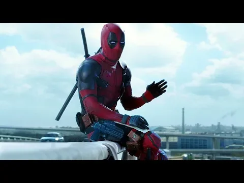 Deadpool Maximum Effort Highway Scene Deadpool Movie CLIP HD