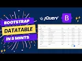 How to implement data table easiest way Datatable Plugin implement website Bootstrap DataTable
