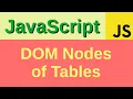 DOM nodes of tables - Basic JavaScript Fast 49 rowIndex cellIndex sectionRowIndex