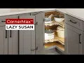 Hardware Resources CornerMax Kidney Lazy Susan Maximize Corner Cabinet Storage