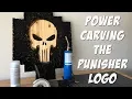 Power Carved Punisher Logo