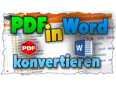 Download MP3 PDF-Dateien bearbeiten & PDFs erstellen (Tutorial)