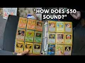 I BOUGHT A BINDER OF VINTAGE POKEMON CARDS AT A GARAGE SALE