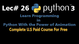 26 - Python 3 Complete Tutorial 2020 How to start a big programming project without getting lost
