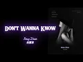 Download Lagu Don't Wanna Know - Rosy Zhao Lusi 赵露思 (Lyrics)