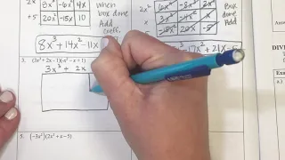 Practice - 6 examples of multiplying Polynomials