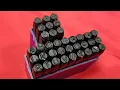Harbor Freight Pittsburgh Steel Striking Stamp Set Review