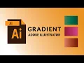 05 - How to use the Gradient tool in Adobe illustrator change Gradient color