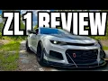 CAMARO ZL1 1LE REVIEW CORSA EXTREME KOOKS HEADERS APR WING POV WALK AROUND MODS