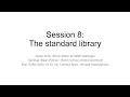 Session 8 The standard library Basic Python WS