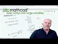 PTC Mathcad - Basic Arrays and Range Variables