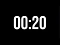 20 Second Countdown Timer Minimal