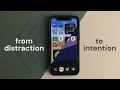 Simplify your digital life for good SUSTAINABLE steps for more minimalist intentional tech use
